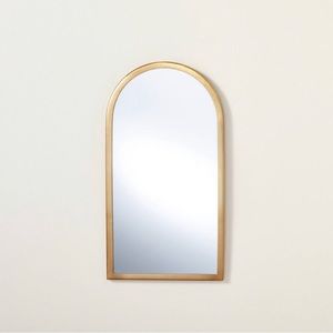 Hearth & Hand with Magnolia 8” x 16” Arched Brass Mirror
